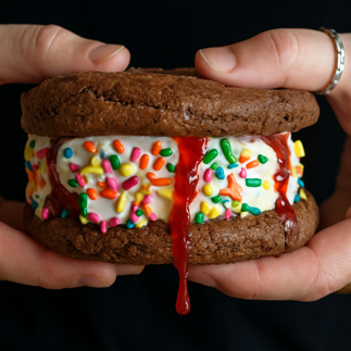 Ice Cream Cookie Sandwich